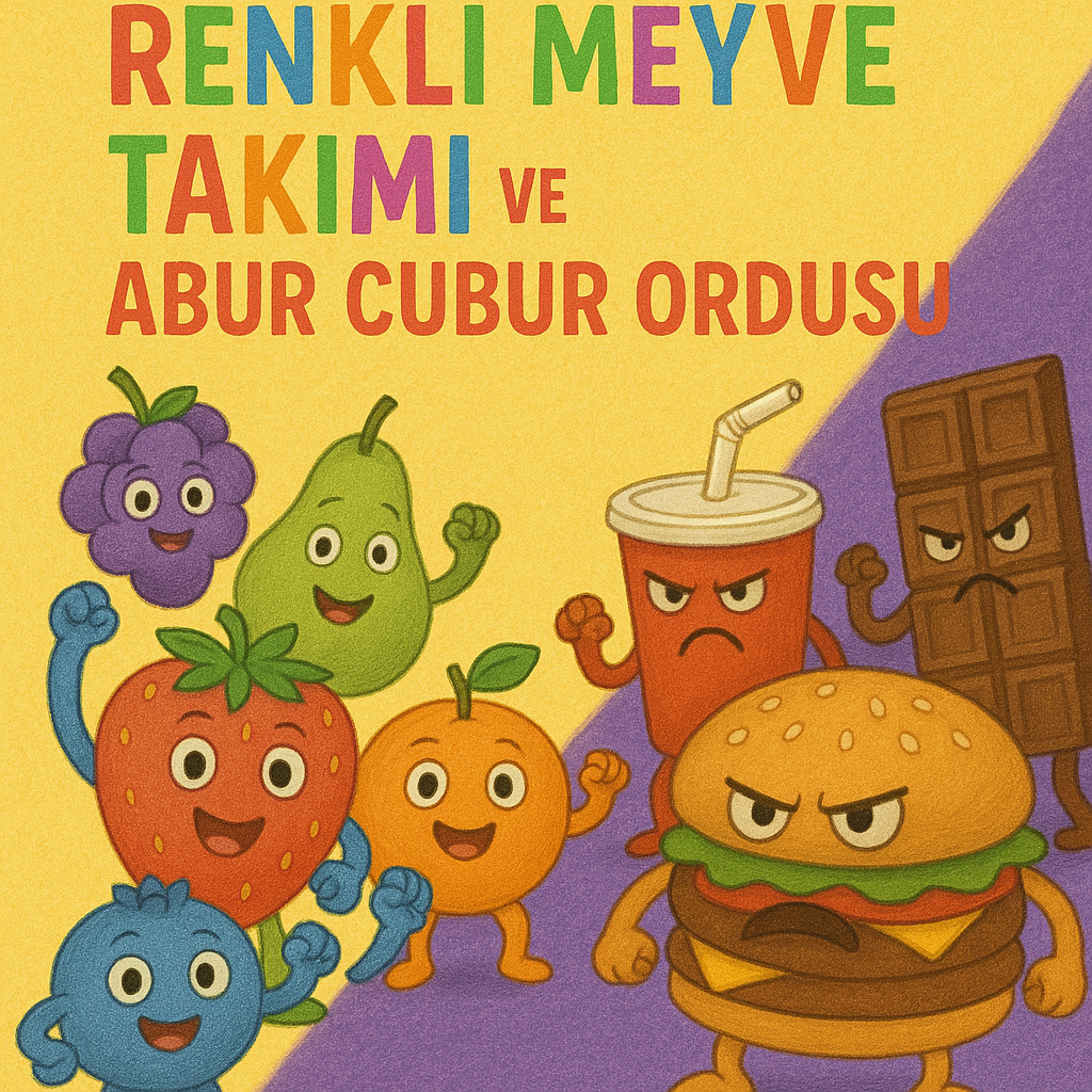 Renkli Meyve Takımı ve Abur Cubur Ordusu