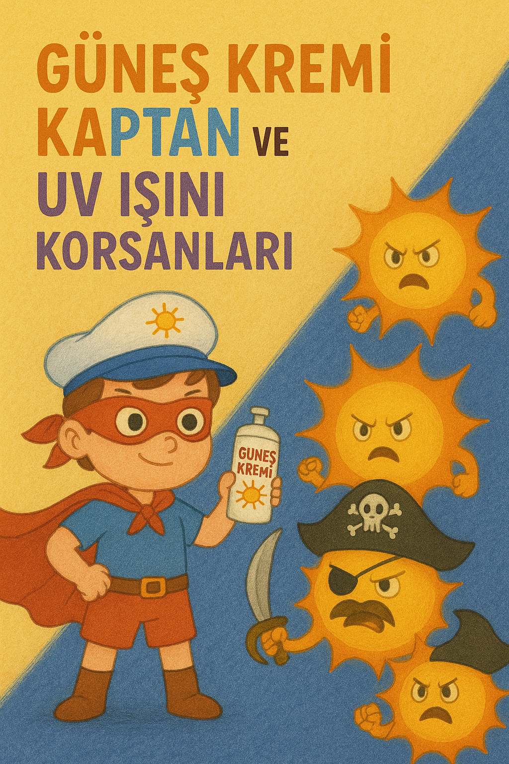 Güneş Kremi Kaptan ve UV Işını Korsanları